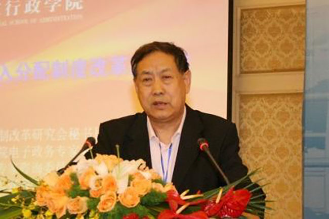 国家信息化专家咨询委员会委员、国家行政学院教授 汪玉凯