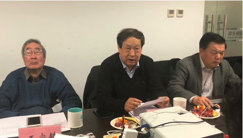 专家从左至右：王安耕、汪玉凯、周德铭